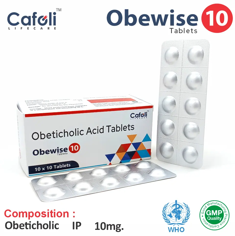 Obeticholic Acid 10mg Tablet | Best price for PCD Pharma Franchise | Liver Care & PBC Treatment